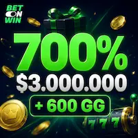 CONSULTA EL BONO DE BIENVENIDA: 700% HASTA $3.000.000 + 600 GG